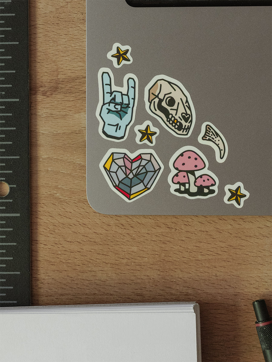 !Boring Achievements Sticker Pack